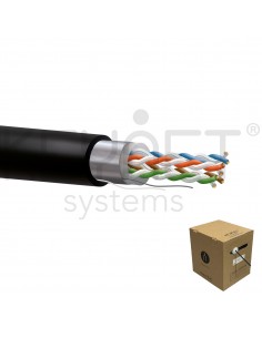 Cable datos Cat5E exterior