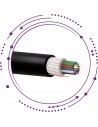 Cable fibra óptica SM ajustada dieléctrica