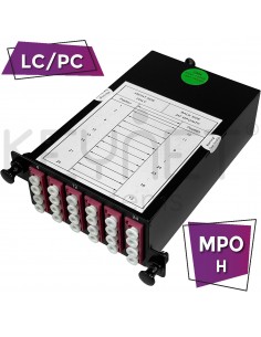 ODFK Cassettes MPO-LC MM OM4 para bandejas C y V