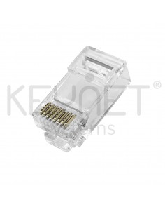 Conector RJ45 Cat 5e Cat 6