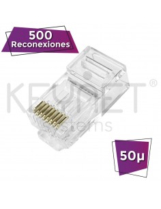 Conector RJ45 Cat6