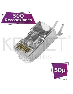 Conector RJ45 Cat 5e Cat 6/6A