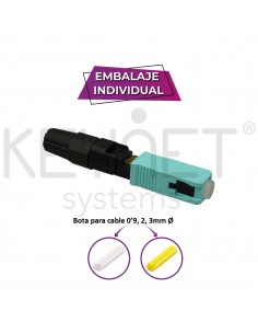 Conector fibra mecanico SC