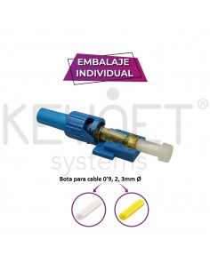 Conector fibra mecanico ST