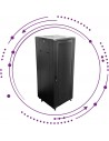 FR4 R2R - Rack de pé de 19" Portas perfuradas de metal de 19" - Utilização de servidores